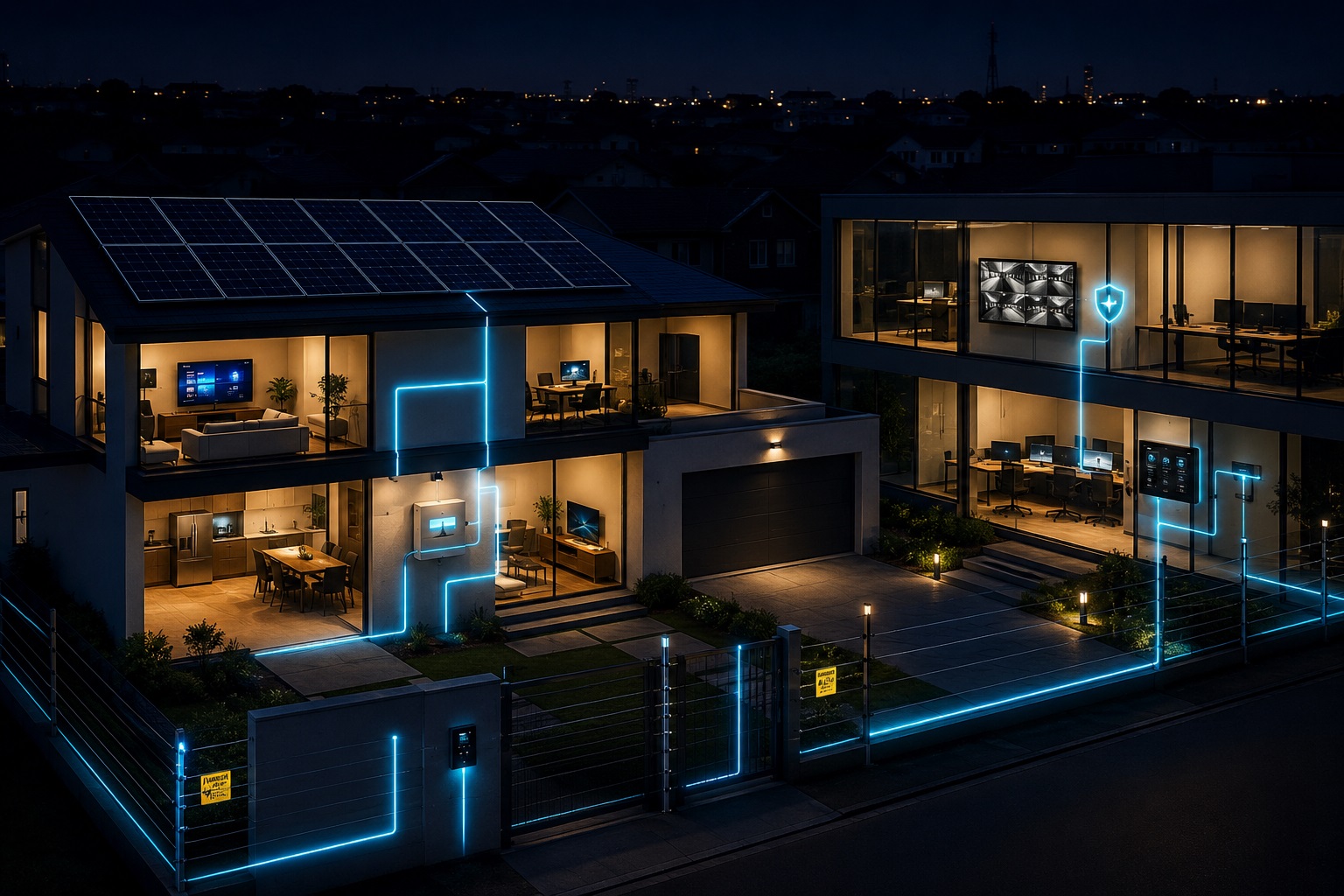 Backup power with solar and batteries